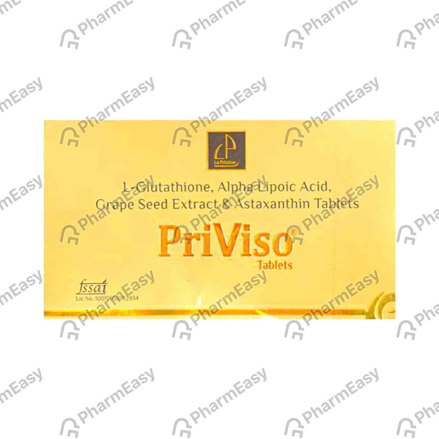 Priviso Plus Strip Of 10 Tablets