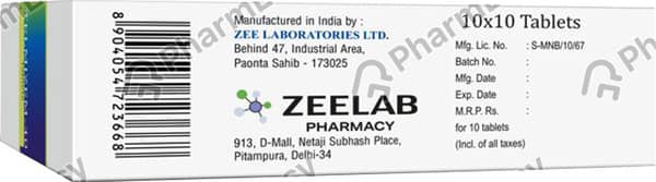 Telmizem 40Mg Strip Of 10 Tablets