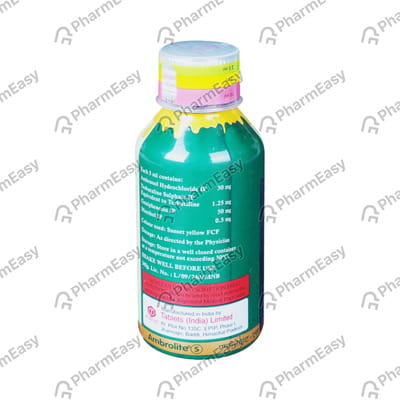Ambrolite S Sf Bottle Of 100ml Expectorant