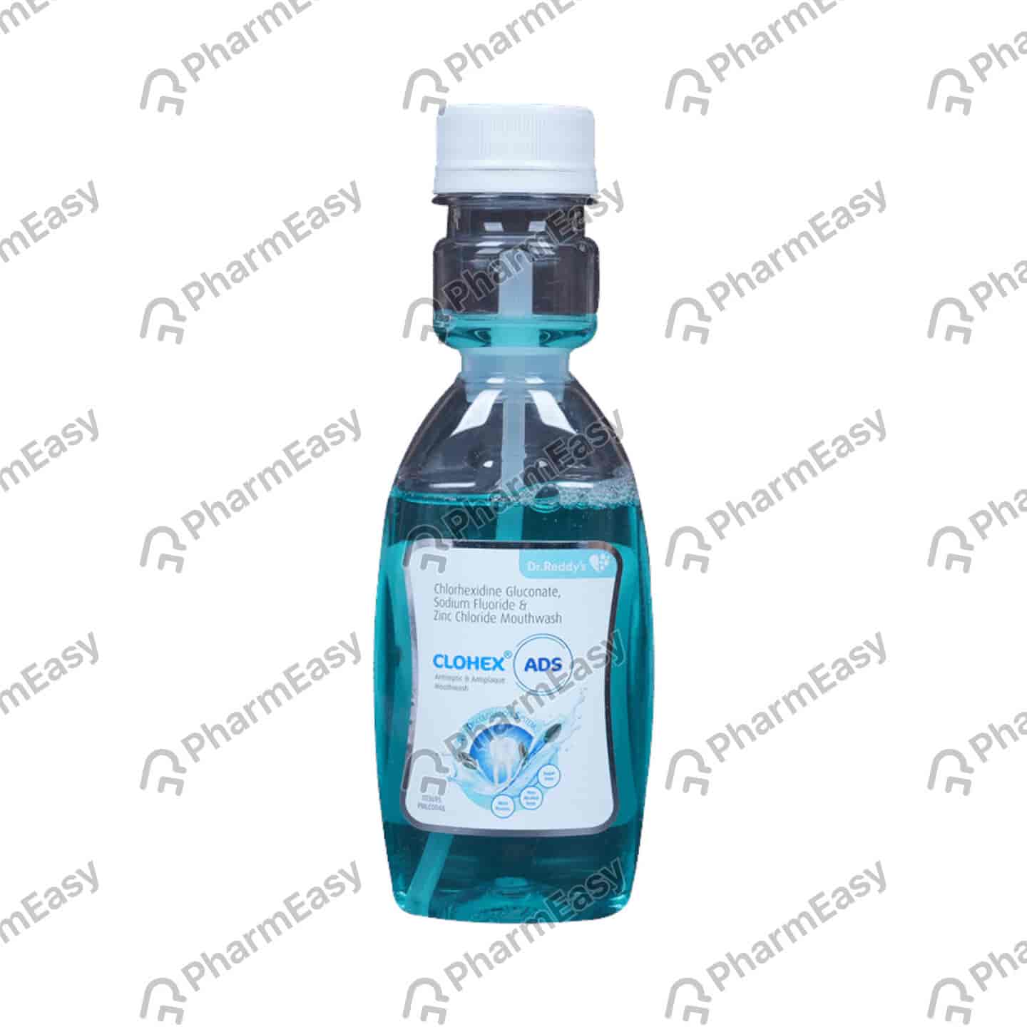 Clohex Ads Mint Flavour Sugar Free Bottle Of 80ml Mouthwash