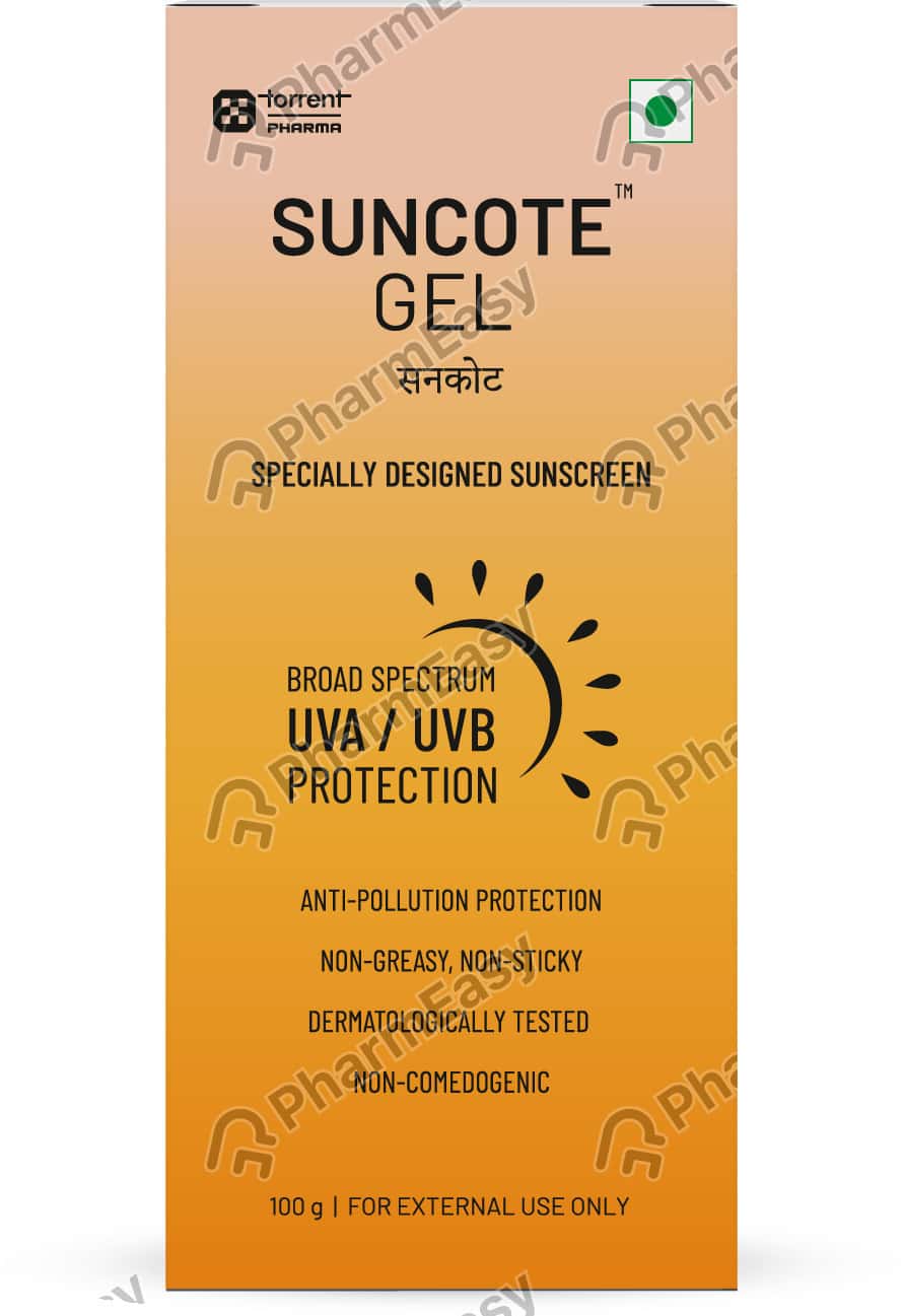 Suncote Tube Of 100gm Gel