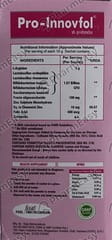 PRO INNOVFOL SUGAR FREE SACHET 10GM