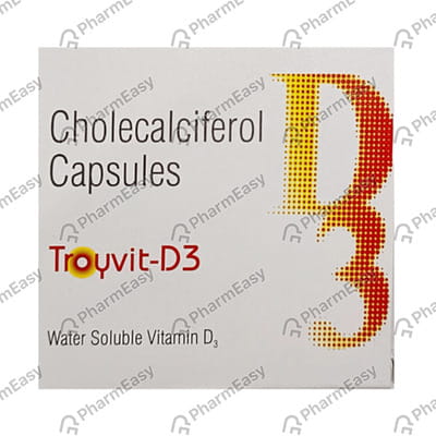 Troyvit D3 Strip Of 8 Capsules