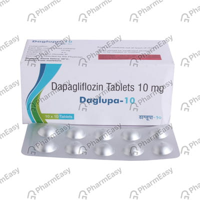 Daglupa 10mg Strip Of 10 Tablets