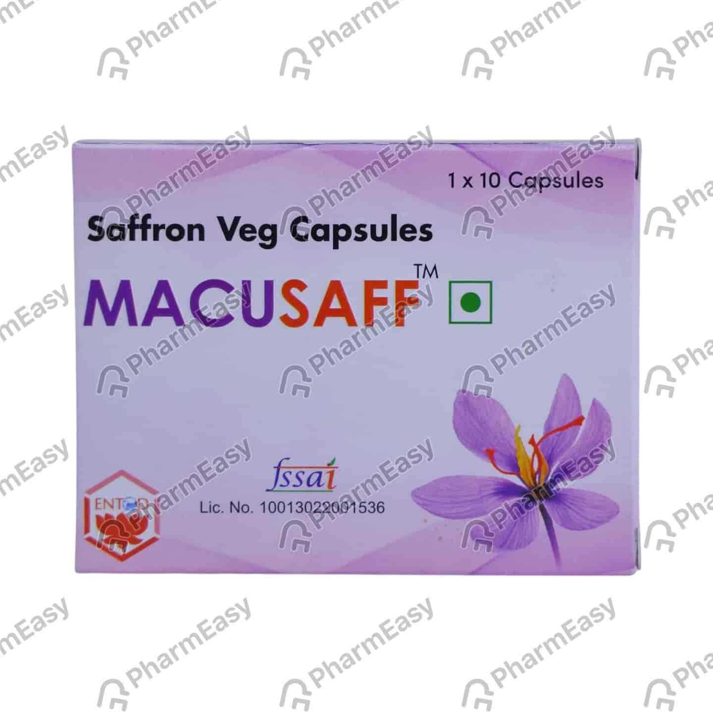 Macusaff Strip Of 10 Capsules