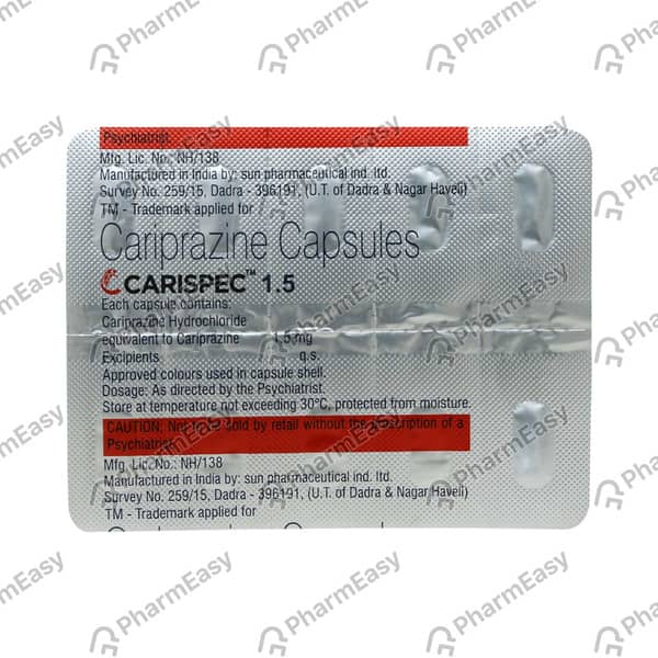 Carispec 1.5mg Strip Of 10 Capsules