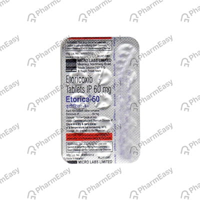 Etorica 60mg Strip Of 15 Tablets