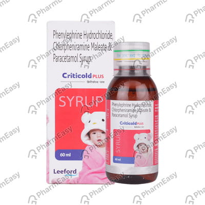 Criticold Plus Bottle Of 60ml Syrup