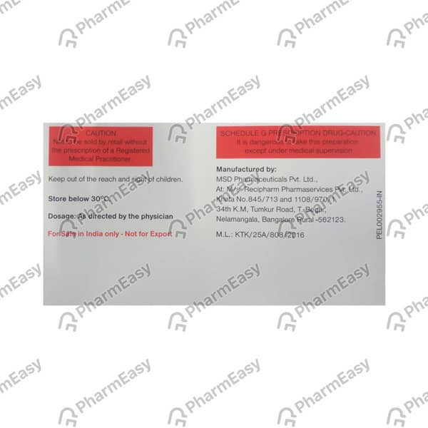 Janumet 50/500mg Strip Of 10 Tablets