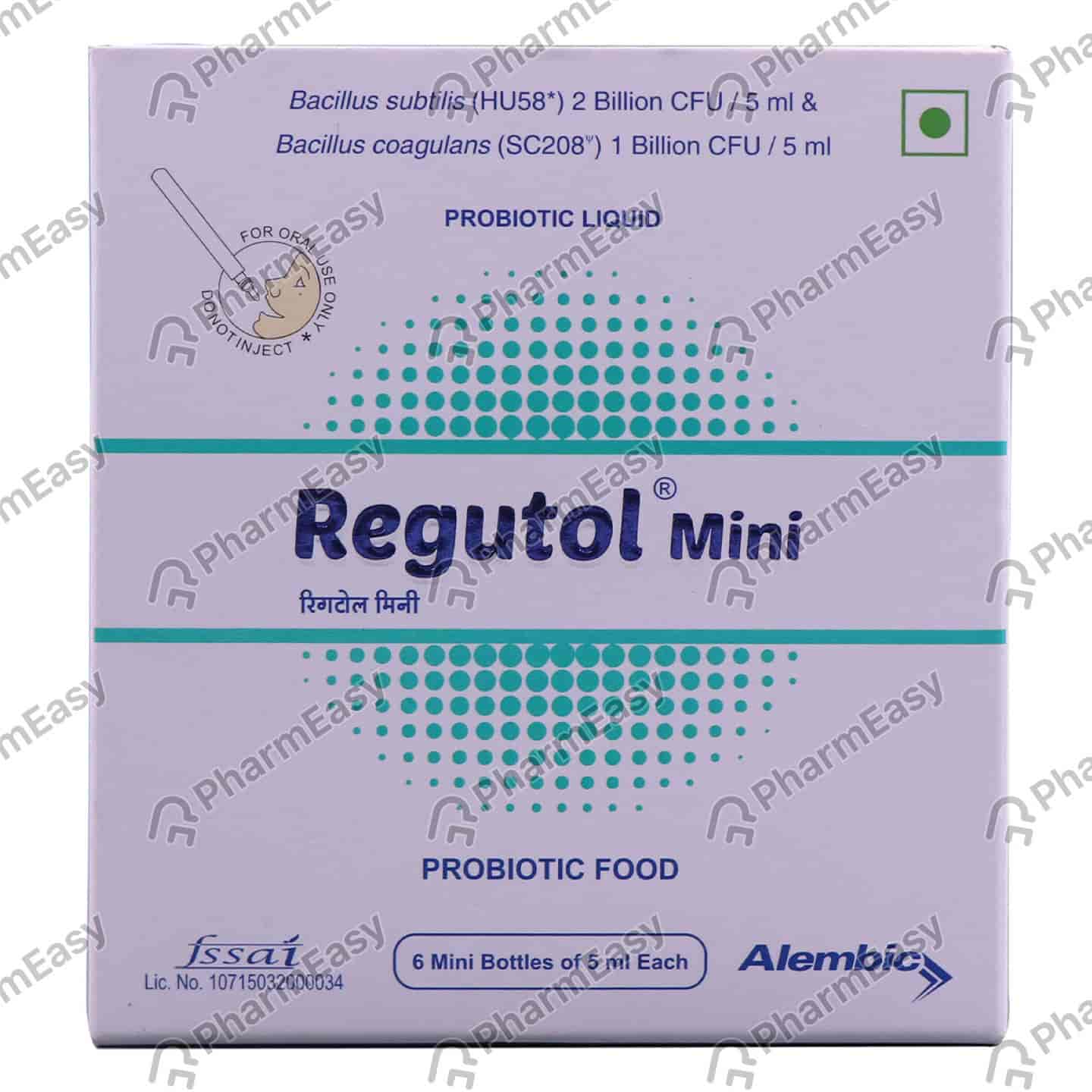 Regutol Mini Bottle Of 5ml Oral Liquid