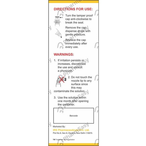 Moforx Bottle Of 5ml Eye Drops