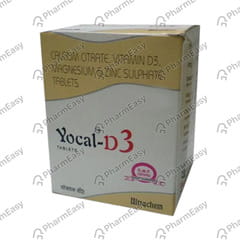 YOCAL D3 STRIP OF 15 TABLETS