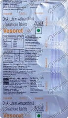 VESORET STRIP OF 10 TABLETS