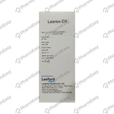 Leerex Dx Bottle Of 100ml Syrup