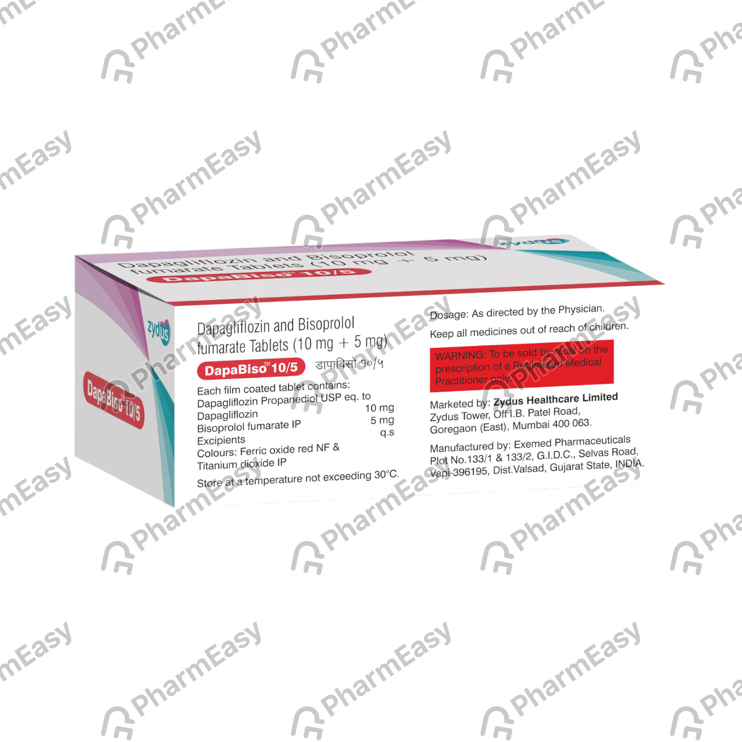 Dapabiso 10/5mg Strip Of 10 Tablets