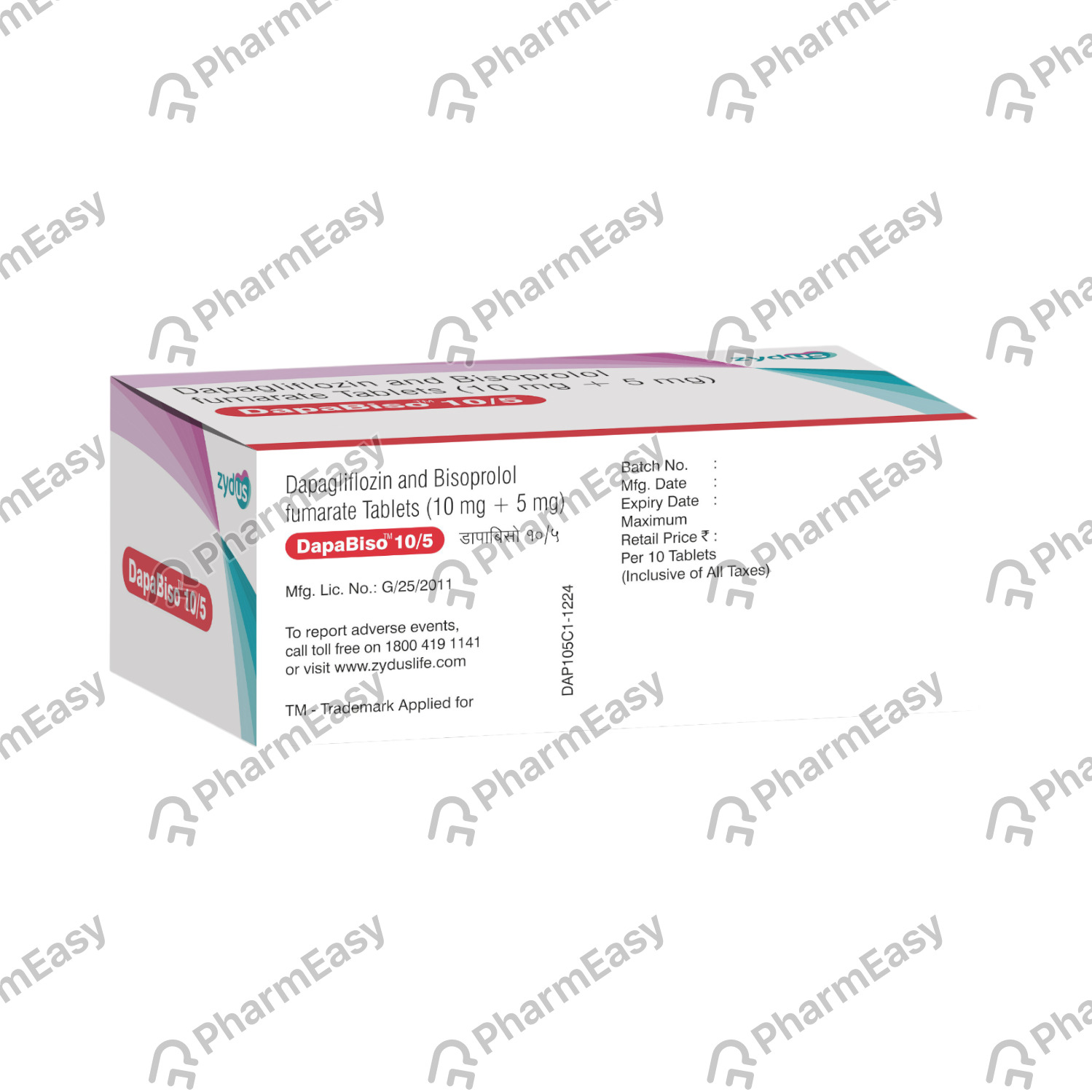 Dapabiso 10/5mg Strip Of 10 Tablets