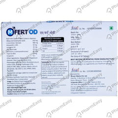 Buy M Fert Od Strip Of 10 Tablets Online at Flat 15% OFF | PharmEasy