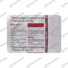 NURO BETA 20MG STRIP OF 15 TABLETS