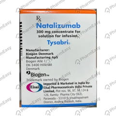 TYSABRI 300MG VIAL OF 15ML SOLUTION FOR INFUSION