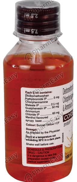 Cofdex Plus Bottle Of 100ml Syrup