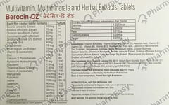 BEROCIN DZ STRIP OF 10 TABLETS