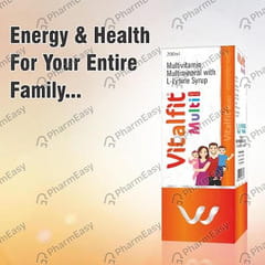 VITALFIT MULTI BOTTLE OF 200ML SYRUP