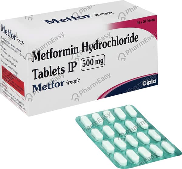 Metfor 500mg Tablet 15