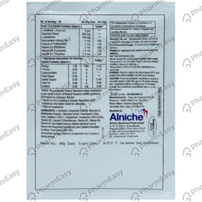 New Hepaniche Lime Flavour Sachet Of 12gm Oral Powder