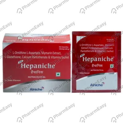 New Hepaniche Lime Flavour Sachet Of 12gm Oral Powder