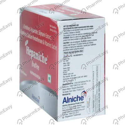 New Hepaniche Lime Flavour Sachet Of 12gm Oral Powder