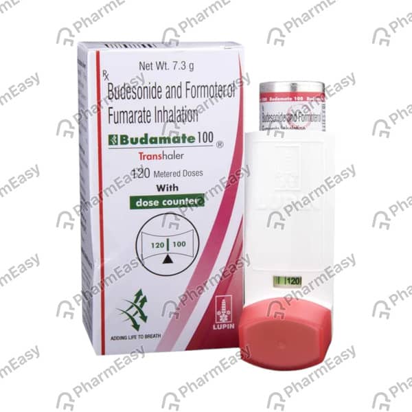 Budamate 100mcg Hfa Packet Of 120md Transhaler