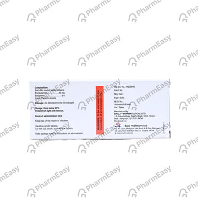 Bajenza 80mg Strip Of 7 Tablets