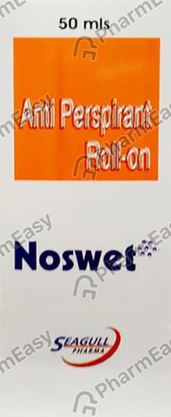 Noswet Roll On Spray 50 Ml