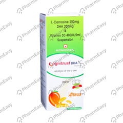Cognitrust Dha X Mango Flavour Sugar Free Bottle Of 200ml Suspension