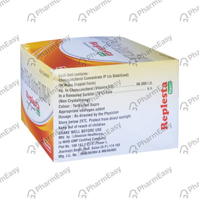 Replesta Nano Butterscotch Flavour Sugar Free Bottle Of 5ml Solution