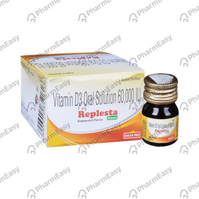Replesta Nano Butterscotch Flavour Sugar Free Bottle Of 5ml Solution
