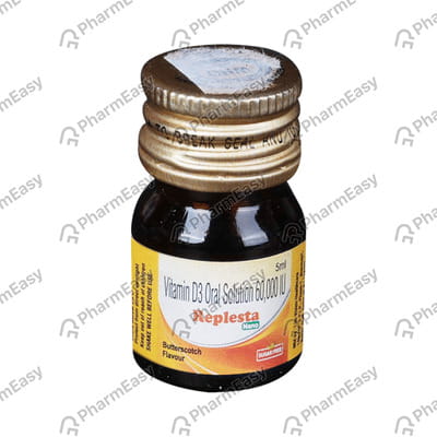 Replesta Nano Butterscotch Flavour Sugar Free Bottle Of 5ml Solution