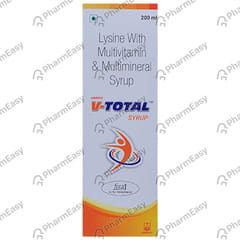 NEW V TOTAL BOTTLE OF 200ML SYRUP