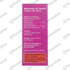 Montecip Lc Junior Bottle Of 60ml Syrup