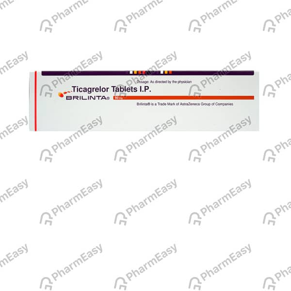 Brilinta 90 Mg Strip Of 10 Tablets