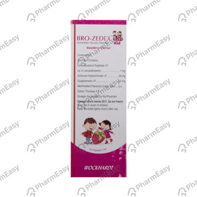 Bro Zedex Ls Junior Raspberry Flavour Bottle Of 60ml Expectorant