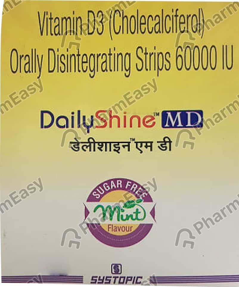 D3 Hd Fast 60000 IU Orally Disintegrating Strip (1) Uses, Side Effects
