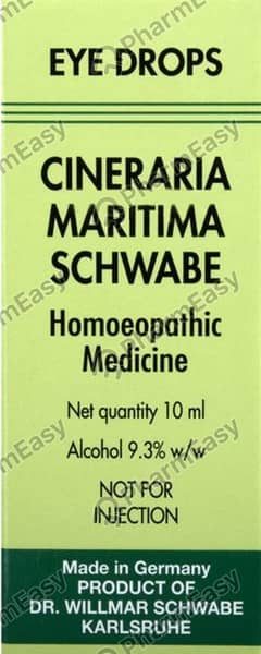 Cineraria Maritima Schwabe Eye Drops 10 Ml