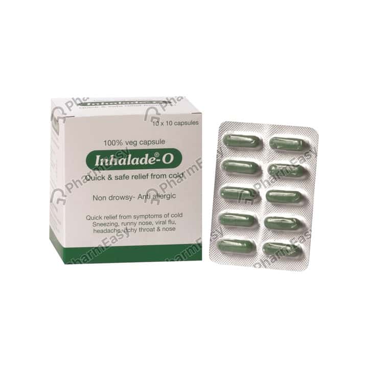 Buy INHALADE O STRIP OF 10 CAPSULES Online & Get Upto 60% OFF at PharmEasy