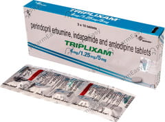 TRIPLIXAM STRIP OF 10 TABLETS