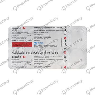 Ergoflo N Strip Of 10 Tablets