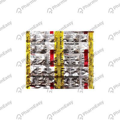 Rantodac 150mg Strip Of 10 Tablets