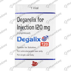 DEGALIX 120MG DRY VIAL OF 1 POWDER FOR INJECTION