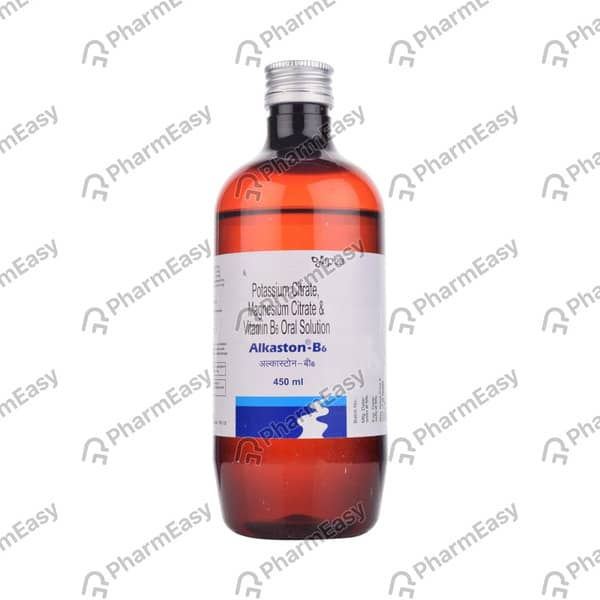 Alkaston B6 Raspberry Flavour Bottle Of 450ml Solution
