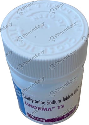 Linorma T3 20mcg Bottle Of 100 Tablets